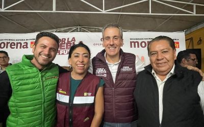 Norma Pimentel y Pepe Chedraui encabezan reunión con el Magisterio Poblano